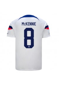 Verenigde Staten Weston McKennie #8 Voetbaltruitje Thuis tenue WK 2022 Korte Mouw